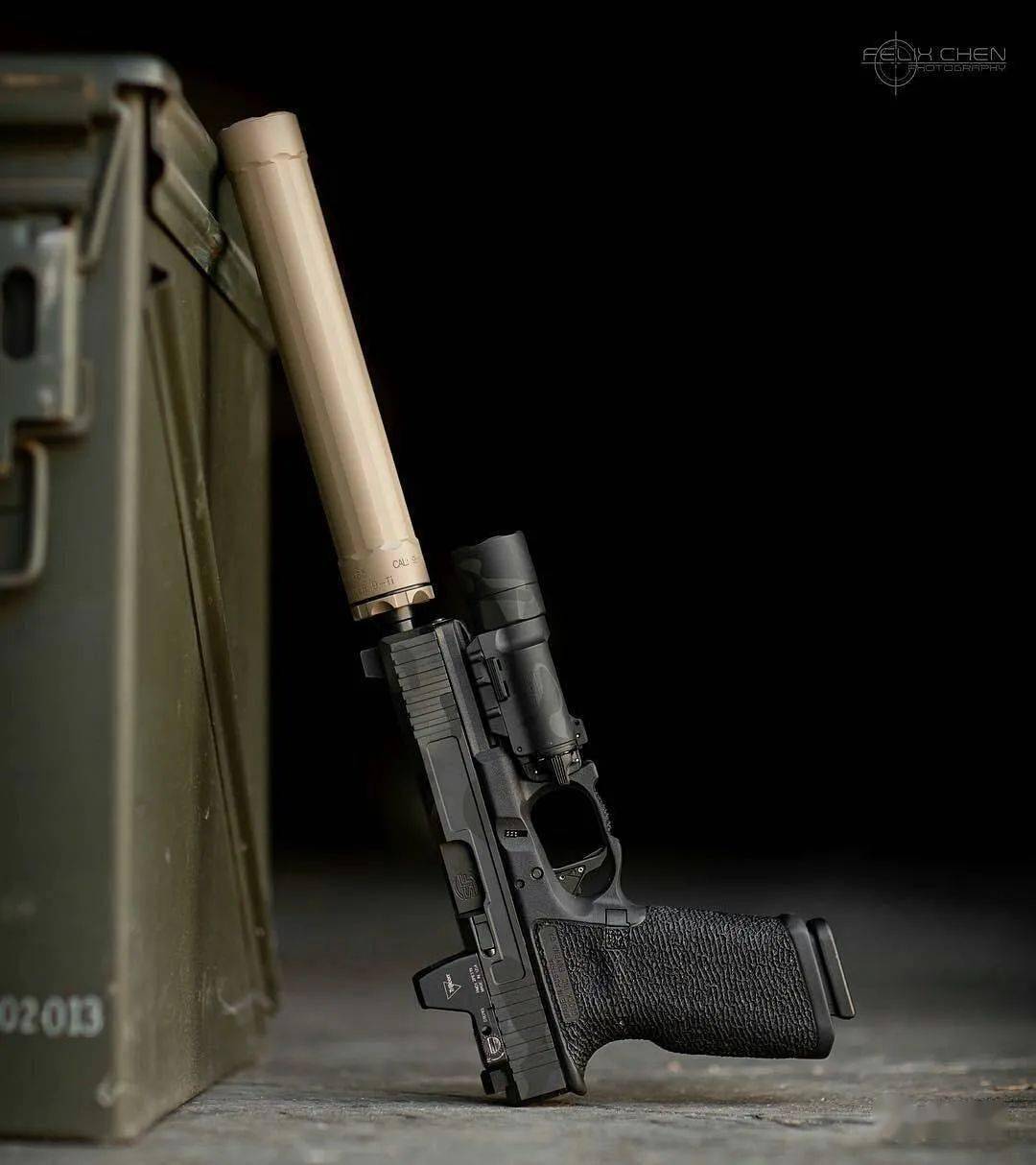 改装款格洛克摄影美图 它可能是第三方配件厂最青睐的素体了_摄影_格