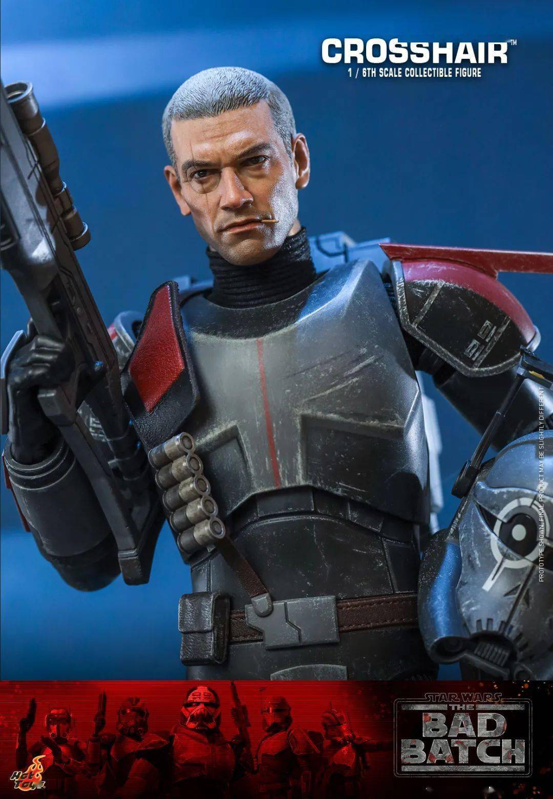 hottoys ht 1/6 tms087 星球大战 异等小队 crosshair 准星_人偶_hot