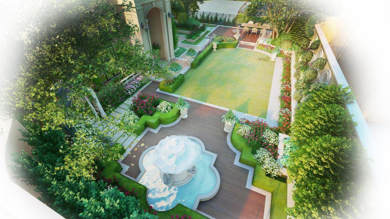 法式,让风景不止于远方|翠湖香山海棠苑_花园_庭院_设计