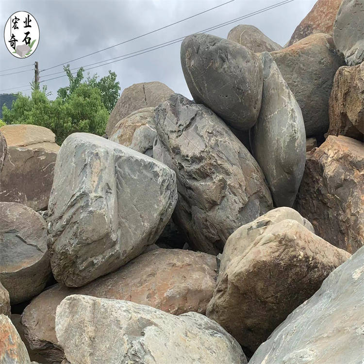 广东青石原石分享,青石原石的用途?_吨位_假山_驳岸