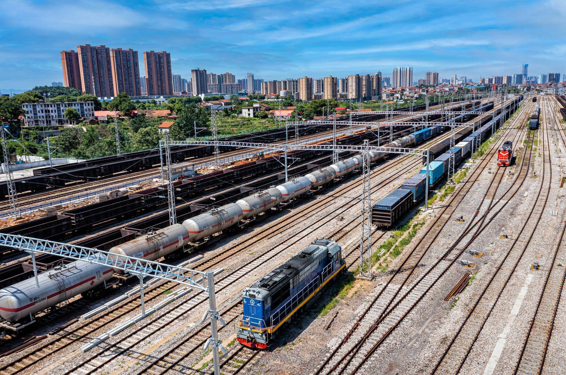 岳阳北站扩能改造"满月",装卸车总数27547车创历史新高_城陵矶_货运