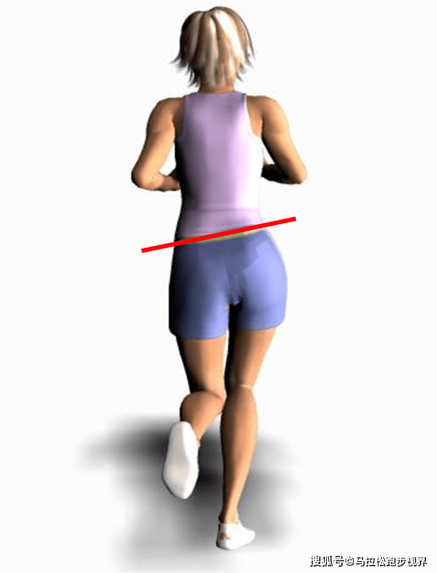 究竟是什么核心力量不足,深究起来,跑步时的骨盆晃动很大程度是由于臀