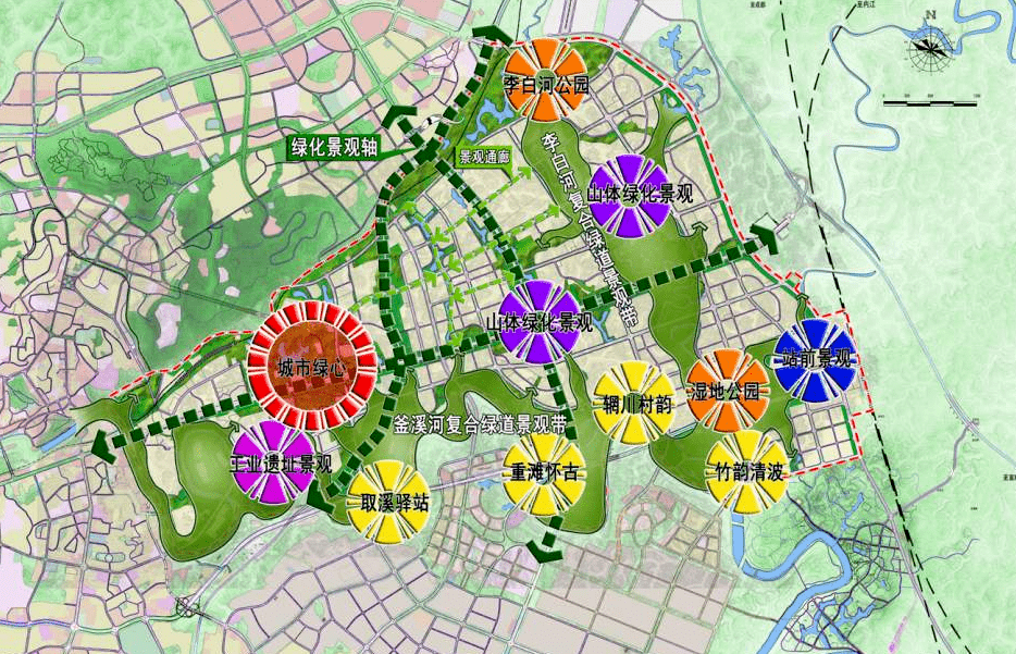 自贡东部新城终于迎来全新商业街区,城市东进步伐再加速!