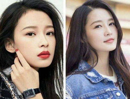 都说孙怡和李沁长得太像,看到素颜照后,一个似大妈一个似少女_皮肤