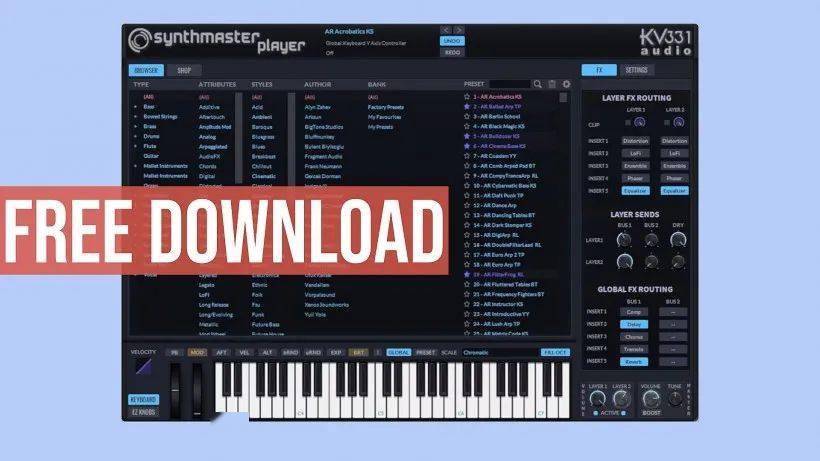 限免福利：含有 2000 种音色的 Synthmaster 2 Player 插件限时免费