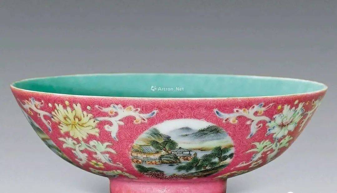 嘉德保利轧道工艺粉彩瓷历年拍品回顾|高清图赏_cm_乾隆_尺寸