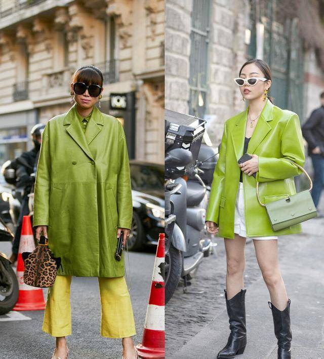 今秋皮衣又火回来了,气场帅气不沉闷,时髦精都穿上了_服装_款式_颜色