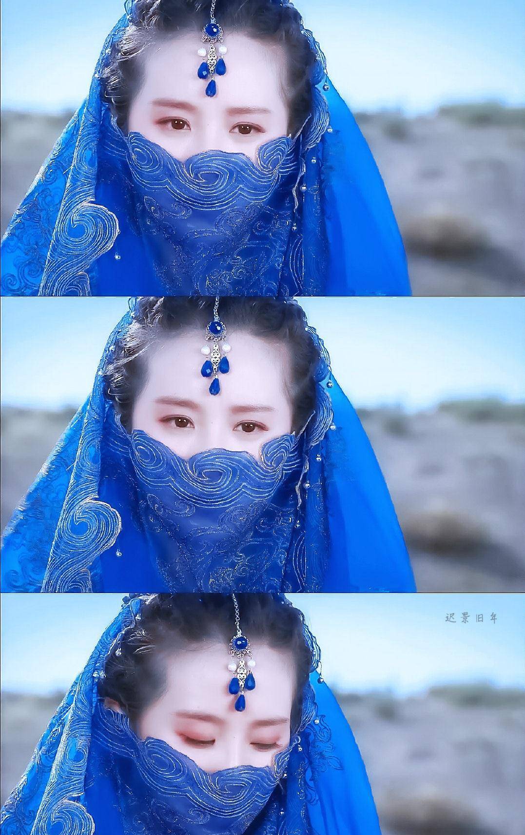 女明星的异域扮相,赵丽颖的玉无心,迪丽热巴的骊姬