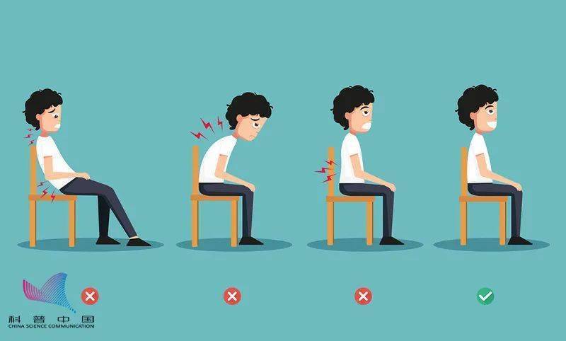 人在年轻的时候,驼背通常与坐姿有直接的关系.