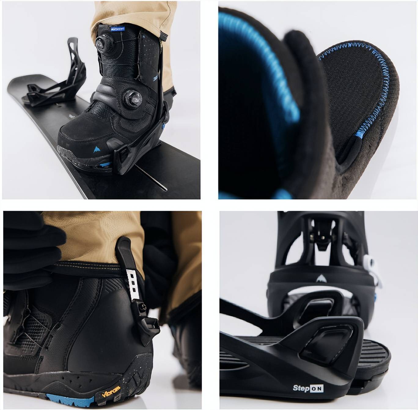 burton全新升级step on系列发布,快速穿脱,单板滑雪体验再升级_雪靴