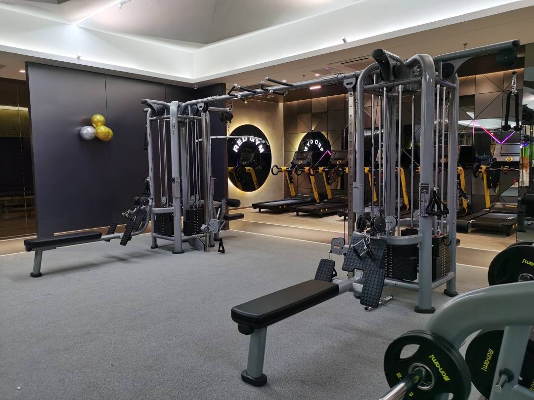力健康体│锐德健身(碧海荟店)器械交付使用_配置_锻炼_运动