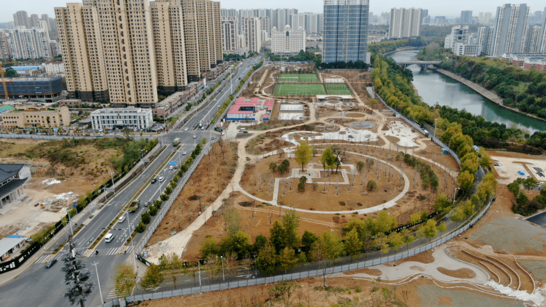 六安新建公园图片