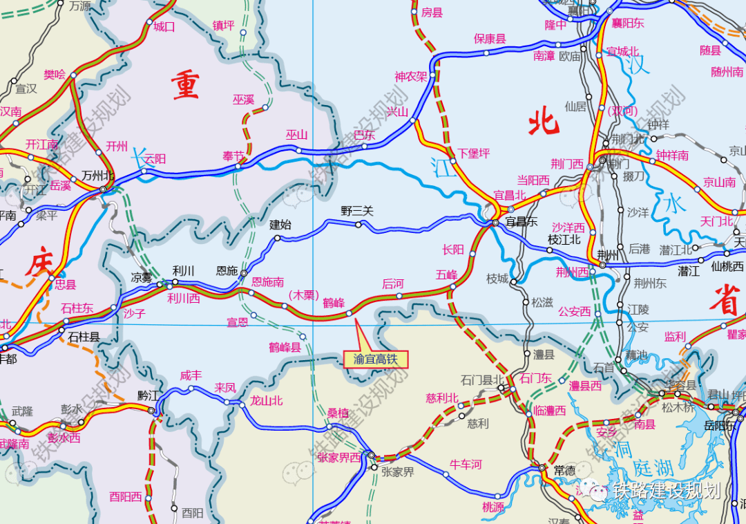高铁规划2020利川图片