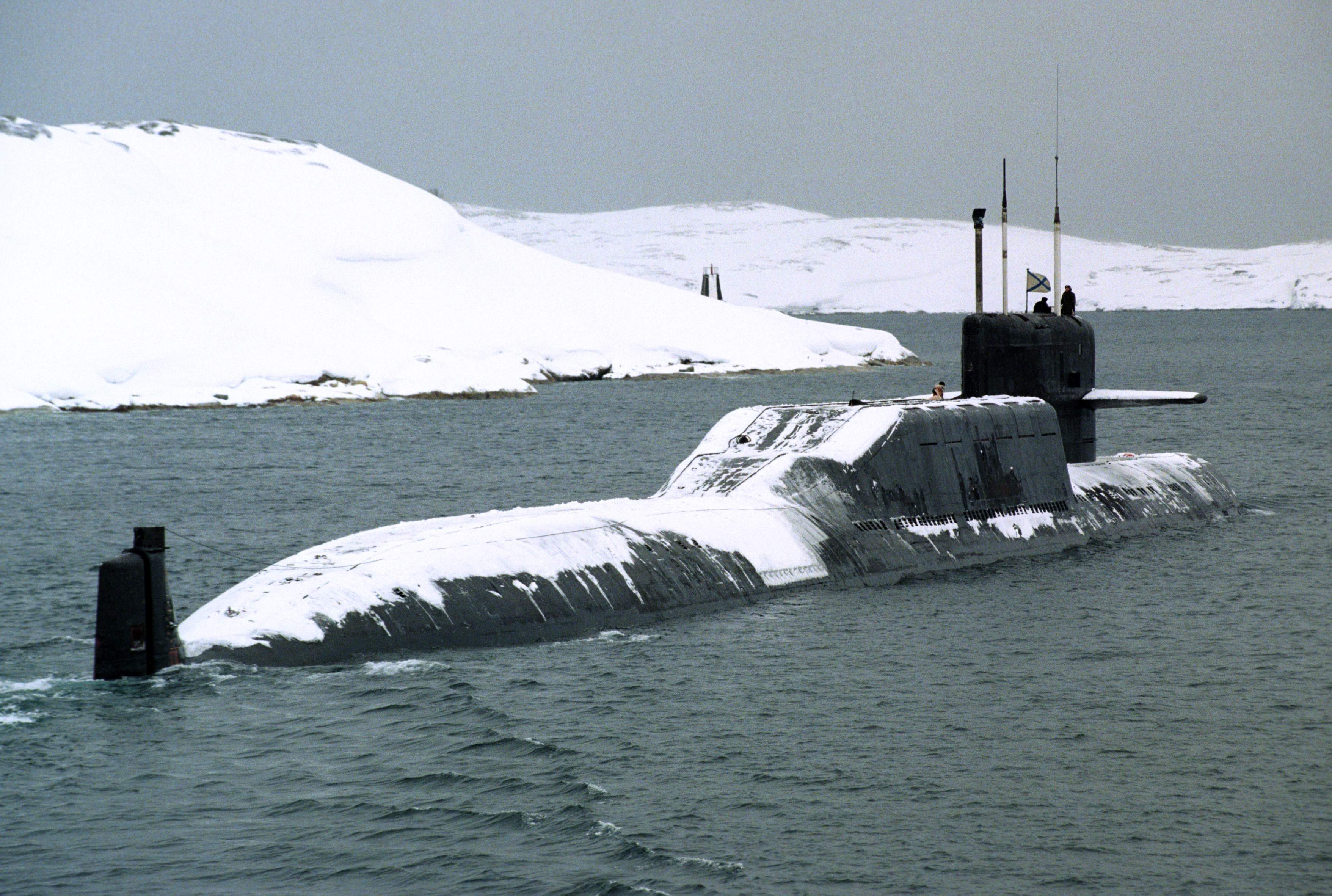 宝刀不老，这艘有着巨大龟背的核潜艇，亮相俄三位一体战略核演习