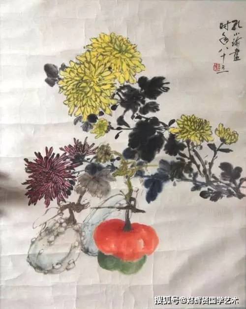 菊花香气微，又是重阳佳节至，茱萸插遍盼君归