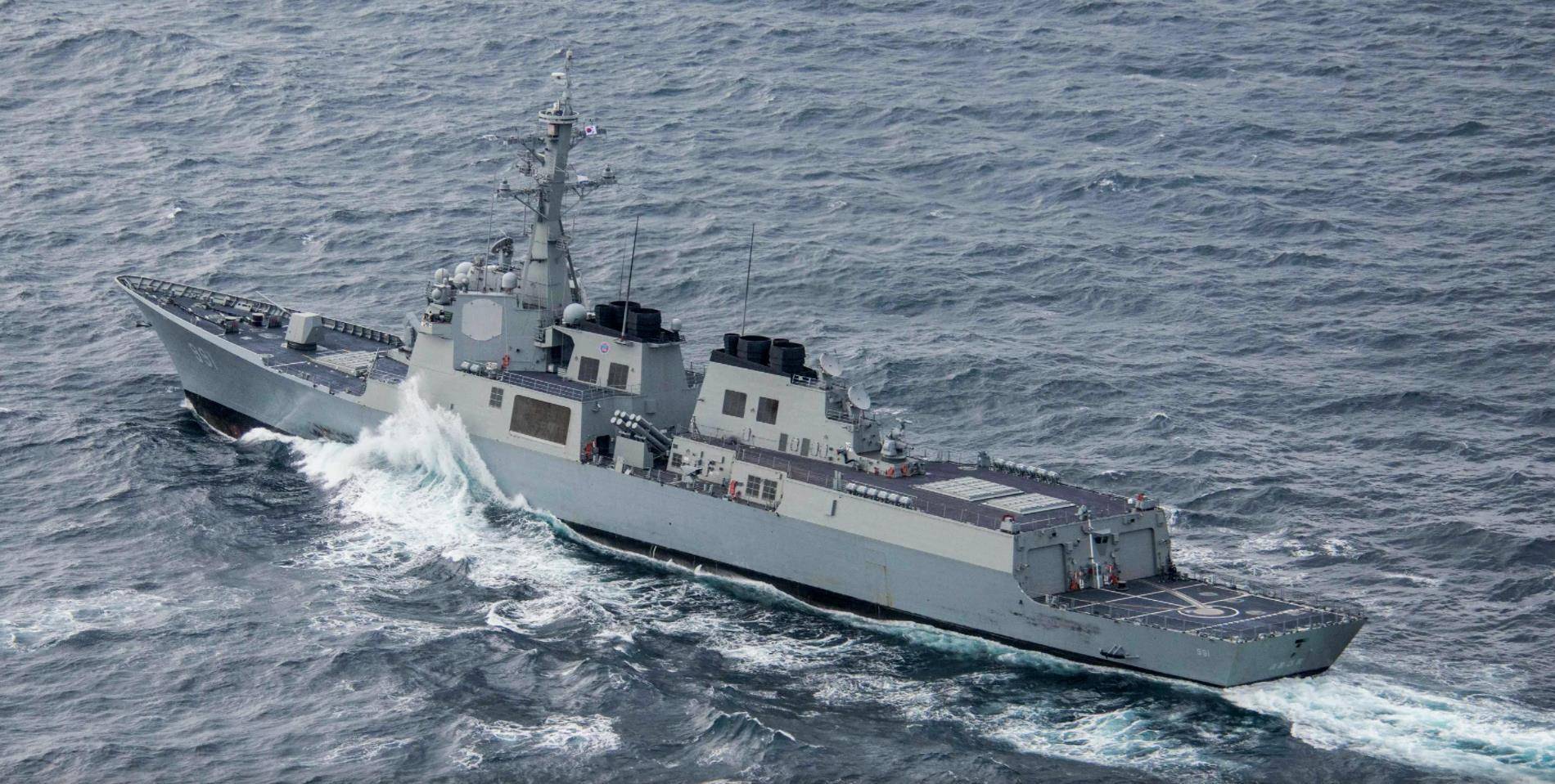 目前韩国海军共部署了"世宗大王舰","栗谷李珥舰"以及"西厓柳成龙舰"3