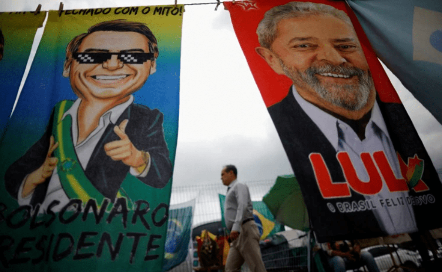 巴西大选今日见分晓 下一任总统会是谁?_卢拉_索纳罗_支持