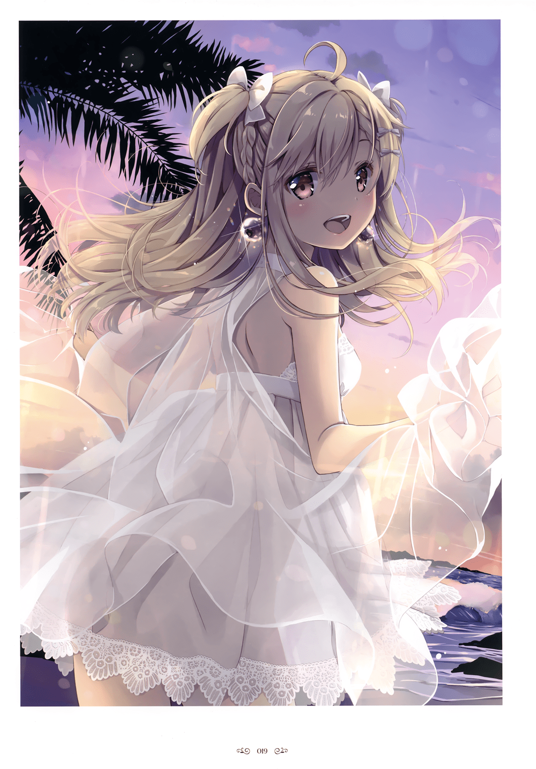 今日份二次元美少女!总是洋溢着的唯美青春气息!