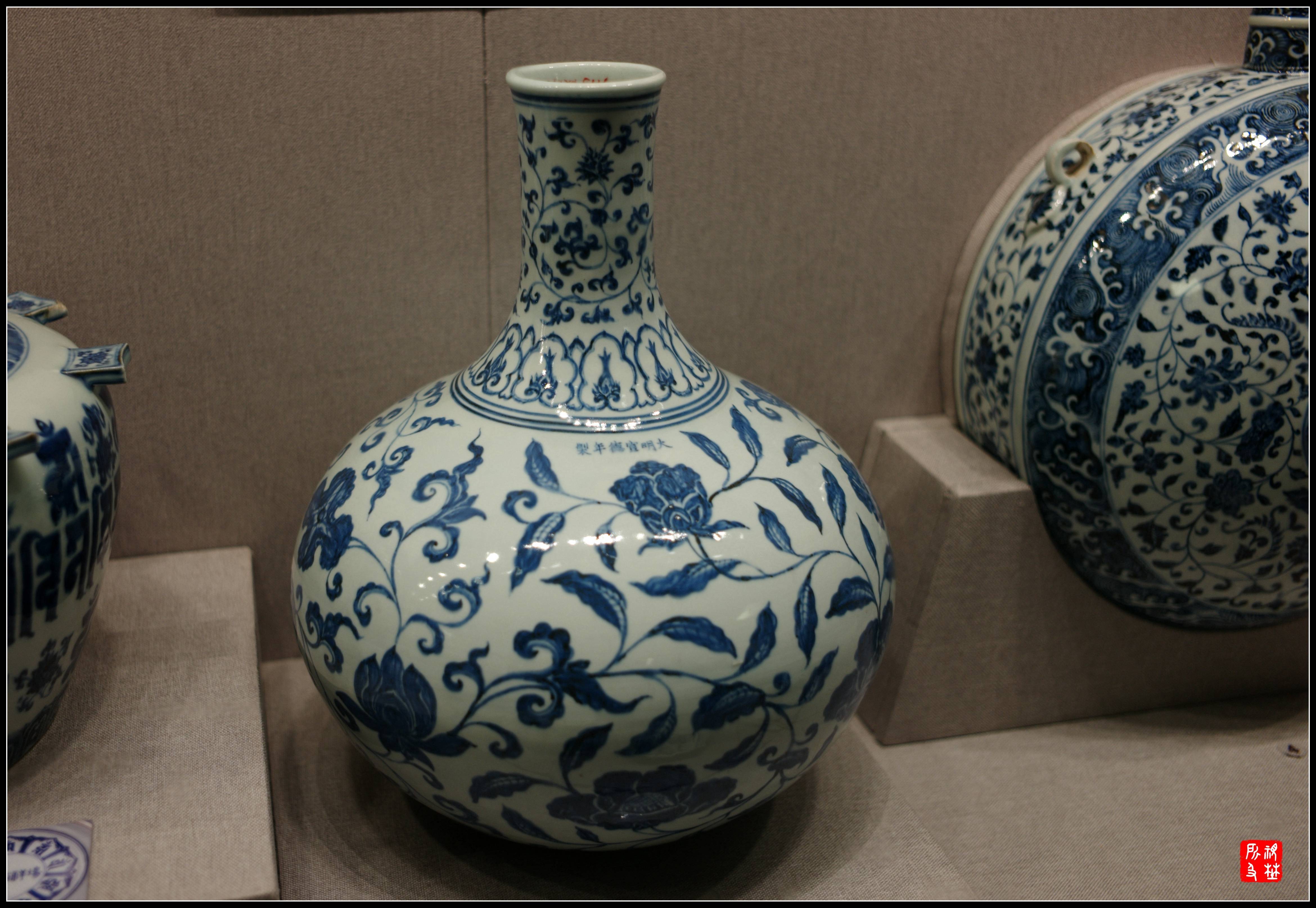 故宫青花瓷 一清二白的美学_陶瓷_清代_是一种