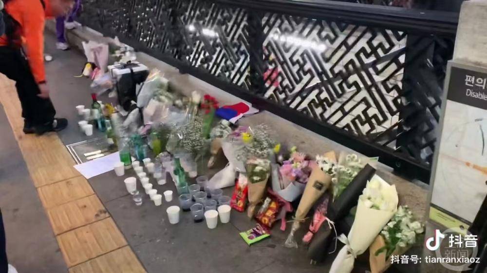 中国留学生重返梨泰院献花悼念：当晚在事故现场被死死顶在墙上