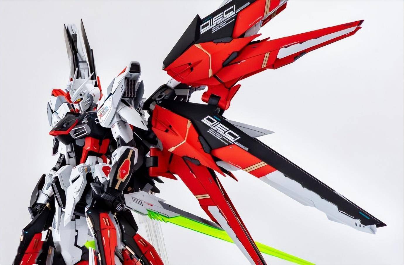 mg比例自由高达模型_作品_背包_感觉