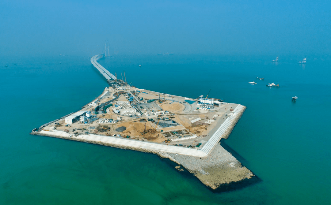 通道_施工_人工岛