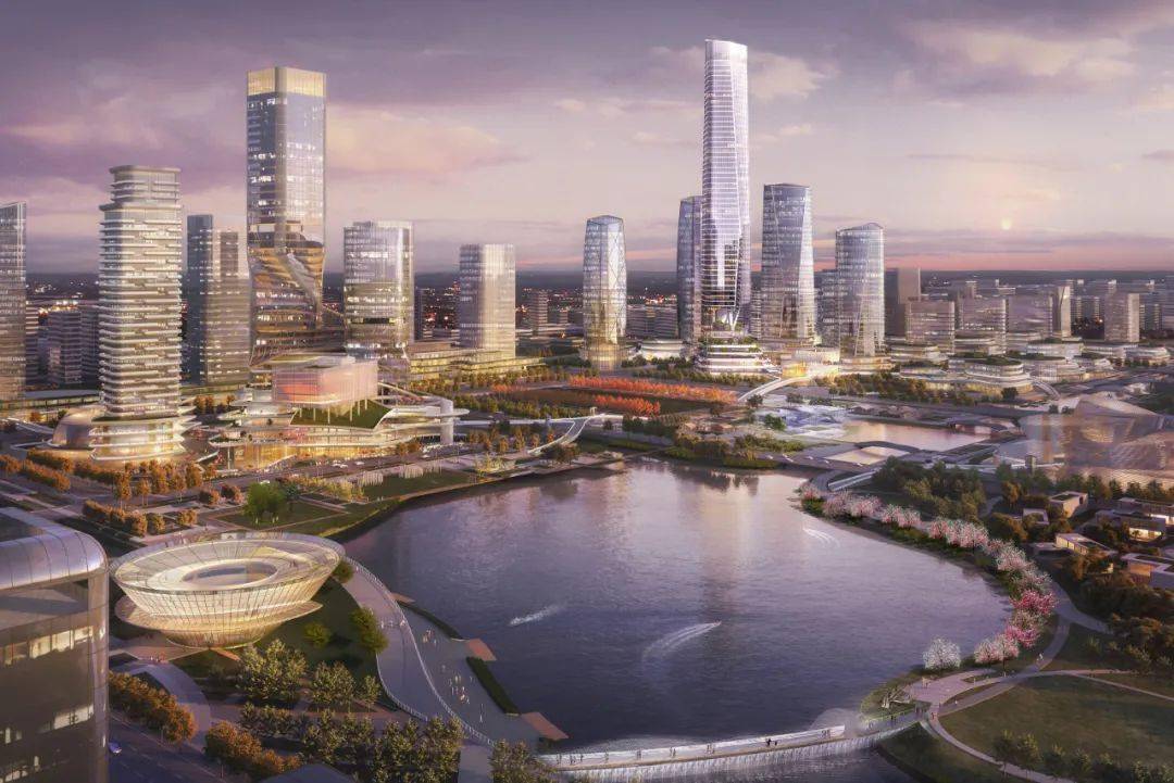 虹桥前湾公园今日开工,将打造长三角生态绿色会客厅,世界级城市滨水