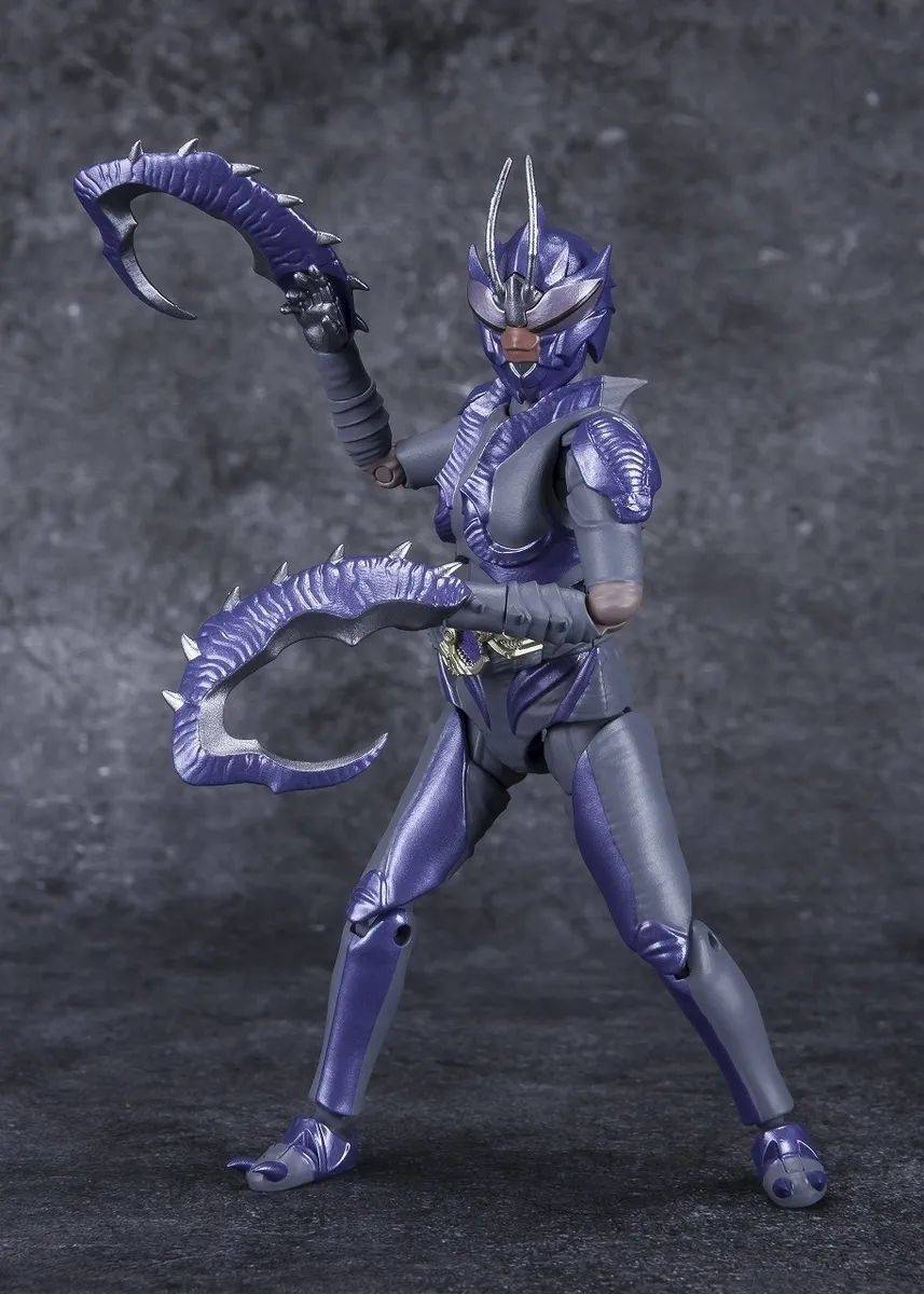 掌动-xx 假面骑士影月与螳螂怪人套装公开,造型不错