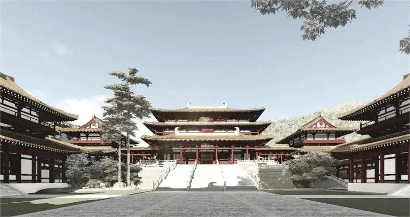 唐宋建筑风格 潜心修习佛学 台州三门县毘奈耶寺_寺庙_寺院_管理