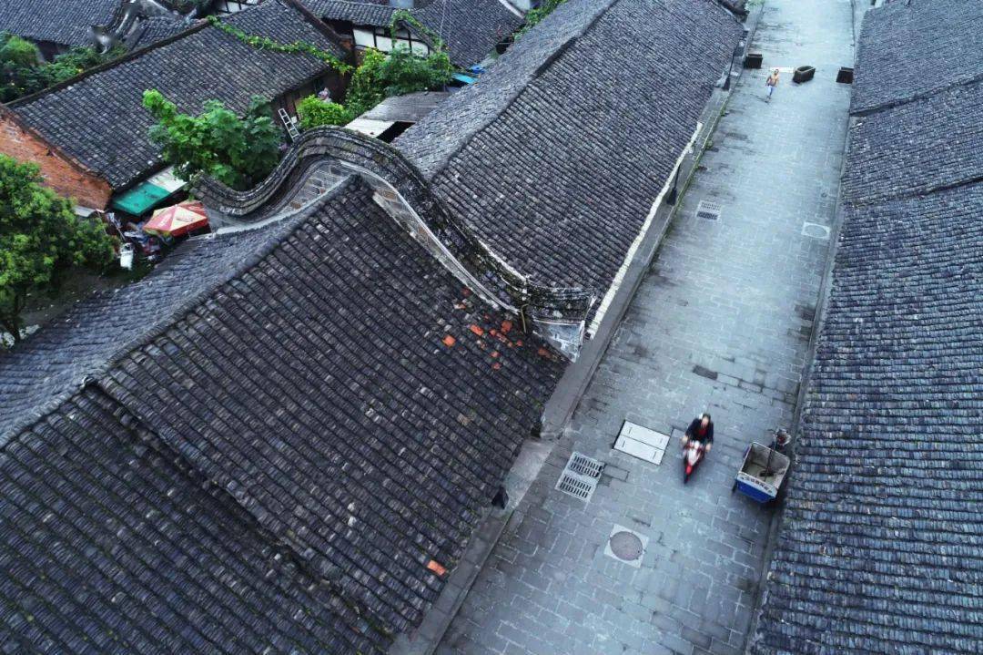 今天,双流彭镇老街终于成了一件"艺术品"_摄影_生活_成都