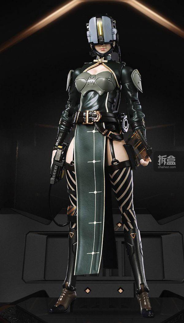 dodowo朵朵窝 艺画开天 灵笼荷光者梵蒂 1/12发光拼装模型_官方_光影