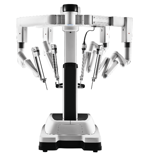 青大附院达芬奇机器人图片
