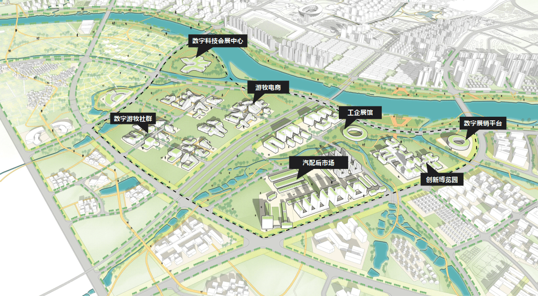 信丰县高铁新区规划图图片