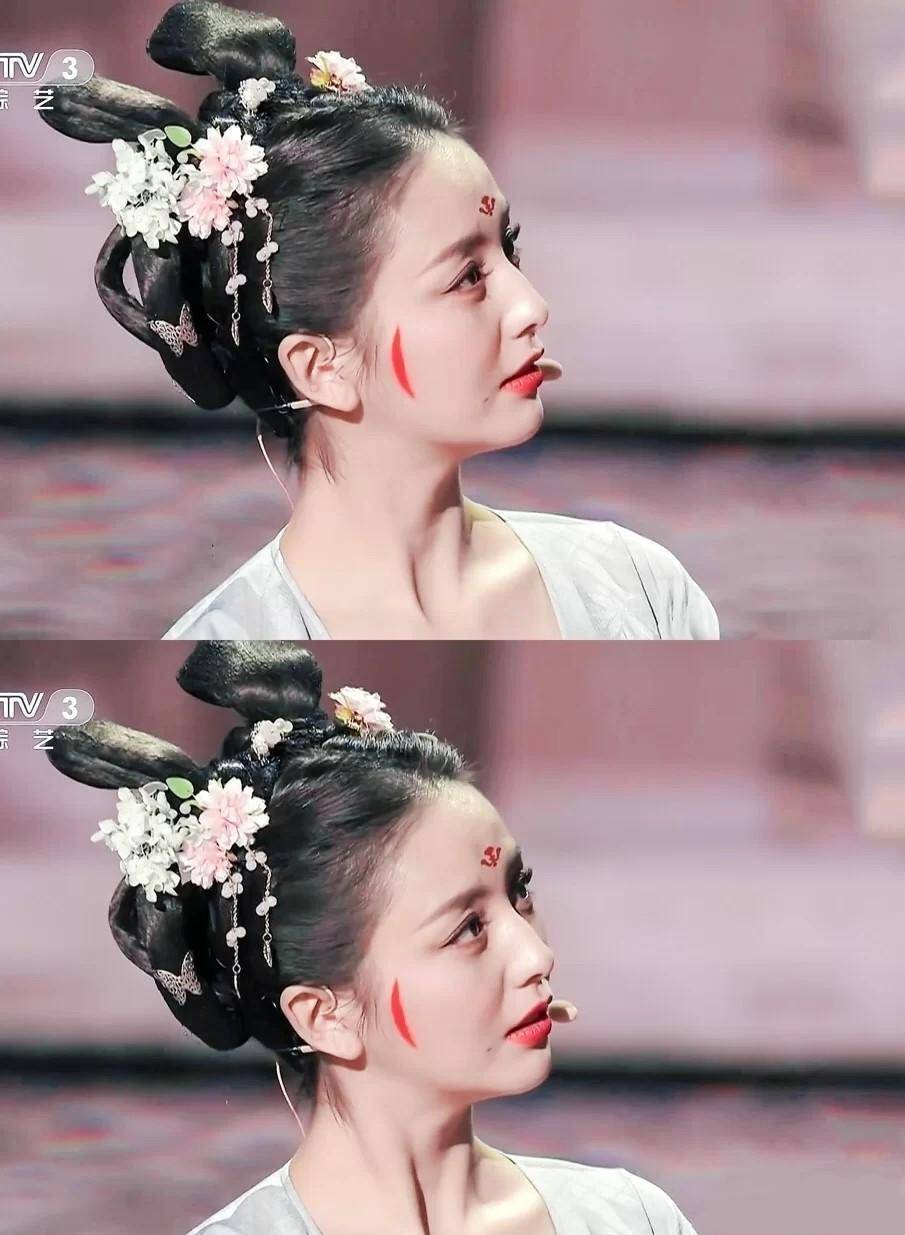 佟丽娅神仙侧颜引人赞叹,肌肤丝滑,五官精致,绝美_时尚_蛋白_产品