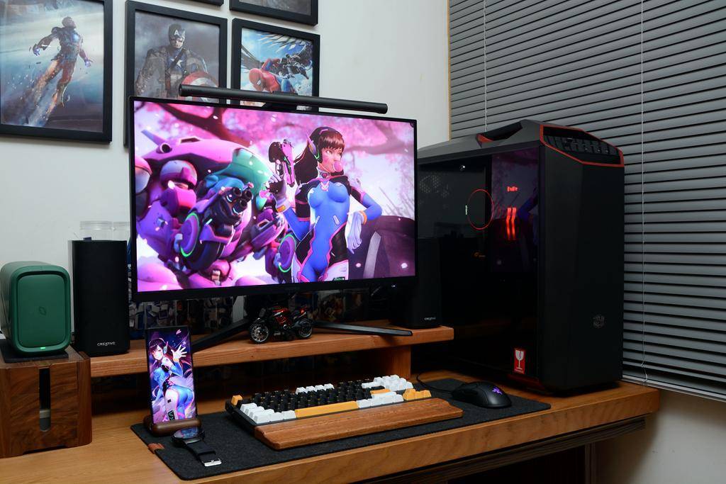 27英寸、2K分辨率、155Hz高刷、949元,科睿27E1QS电竞显示器开箱