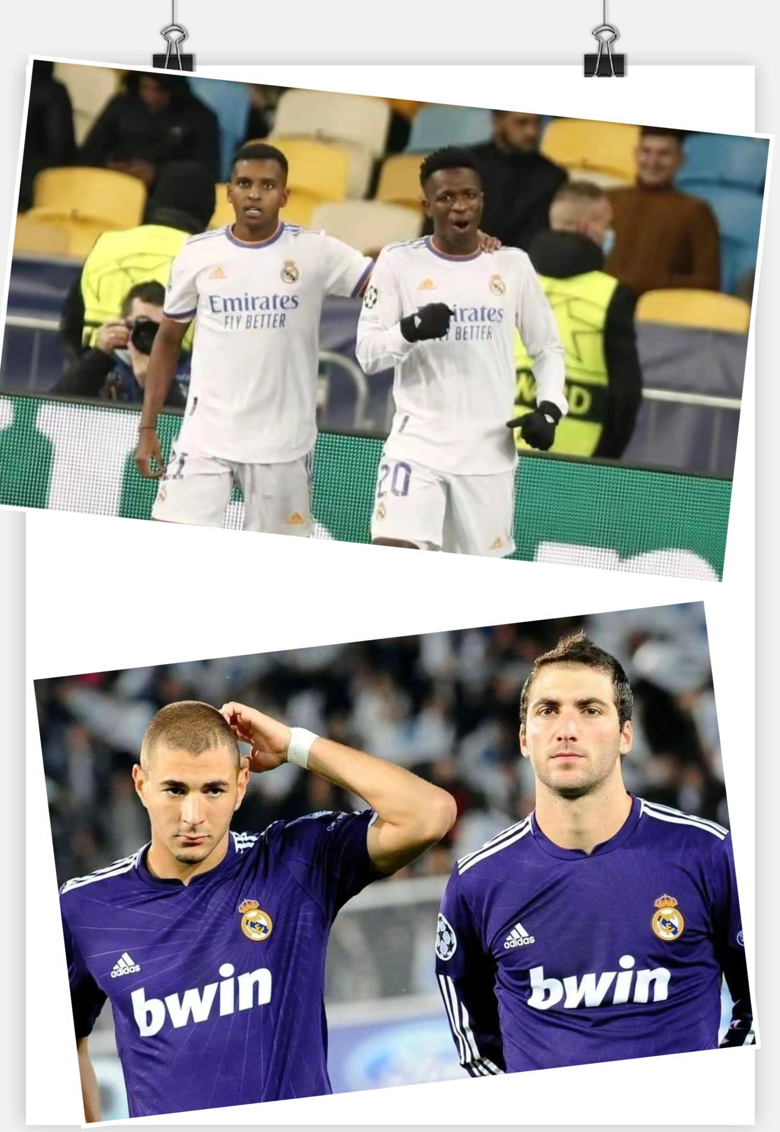 本泽马和伊瓜因的故事正在由维尼休斯和罗德里戈上演,但版本未定_皇马