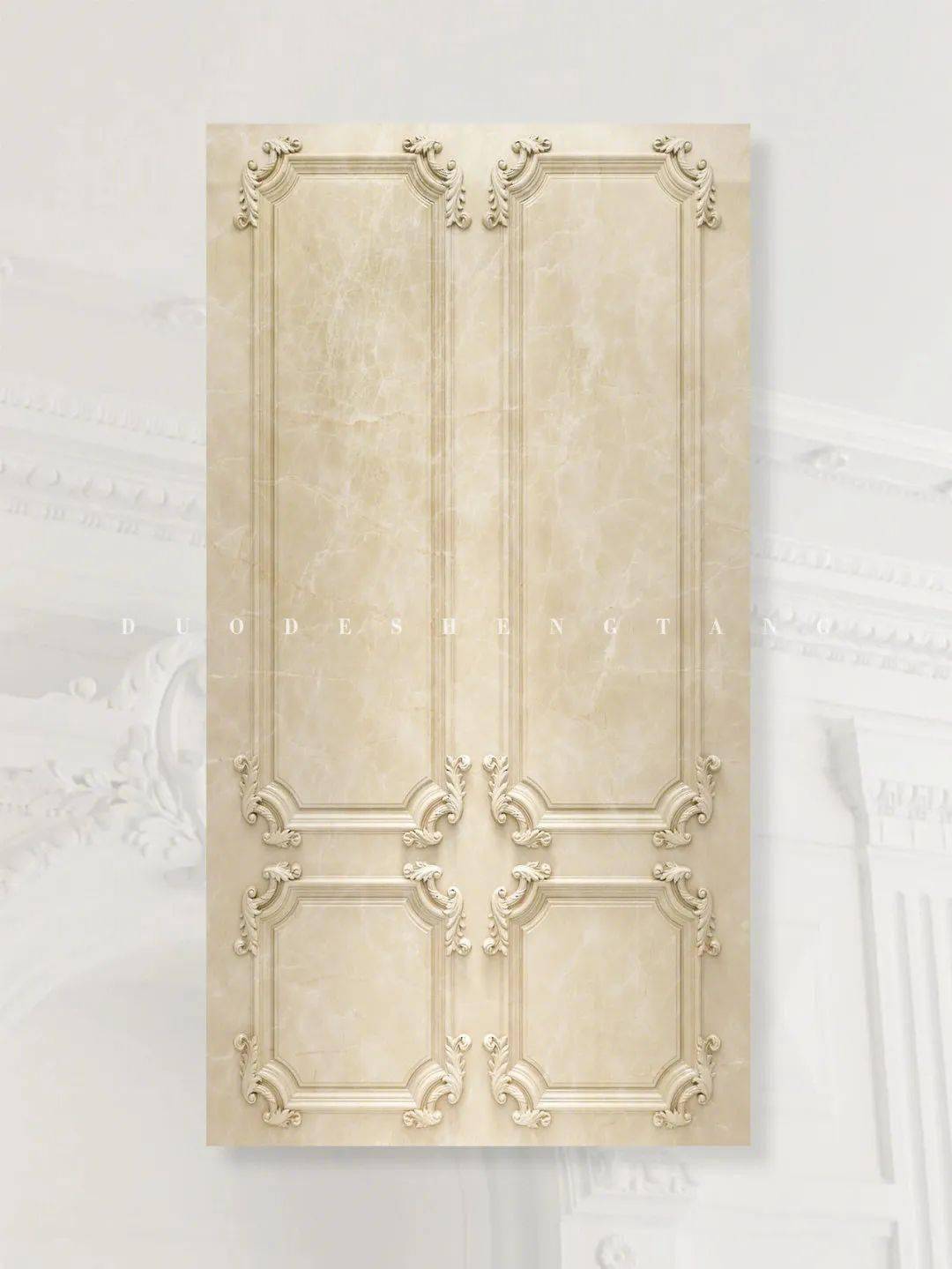 20款法式大理石雕花护墙板,艺术成分很高哦!_石材_视频_多德