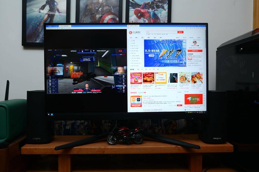 27英寸、2K分辨率、155Hz高刷、949元,科睿27E1QS电竞显示器开箱