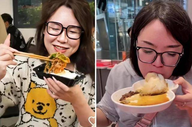 160斤吃播"浪胃仙"暴瘦到眼袋耷拉,脸颊凹陷,健康状况引担忧_身体