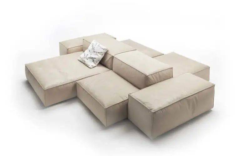 living divani | 可360°入座的岛屿沙发也太香了!_living_系列_造型