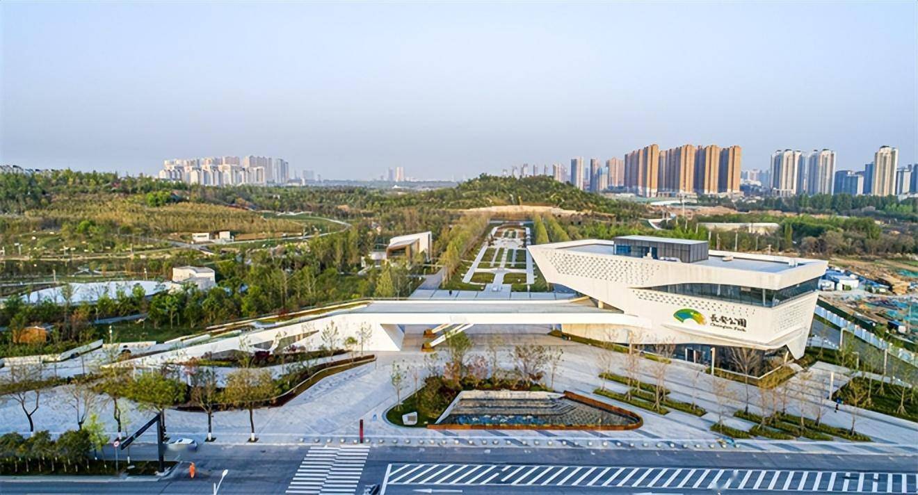 "推窗有绿 出门入园"西安市长安区大小公园随处可见_水系_建设_乡村