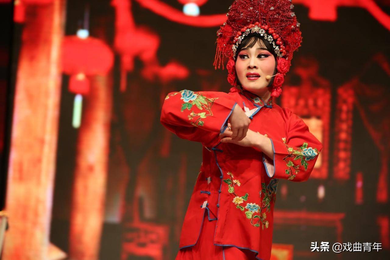 豫剧《对松关》,"小花戏楼","老少迷"老艺人张秀兰_演出_爹爹_人称