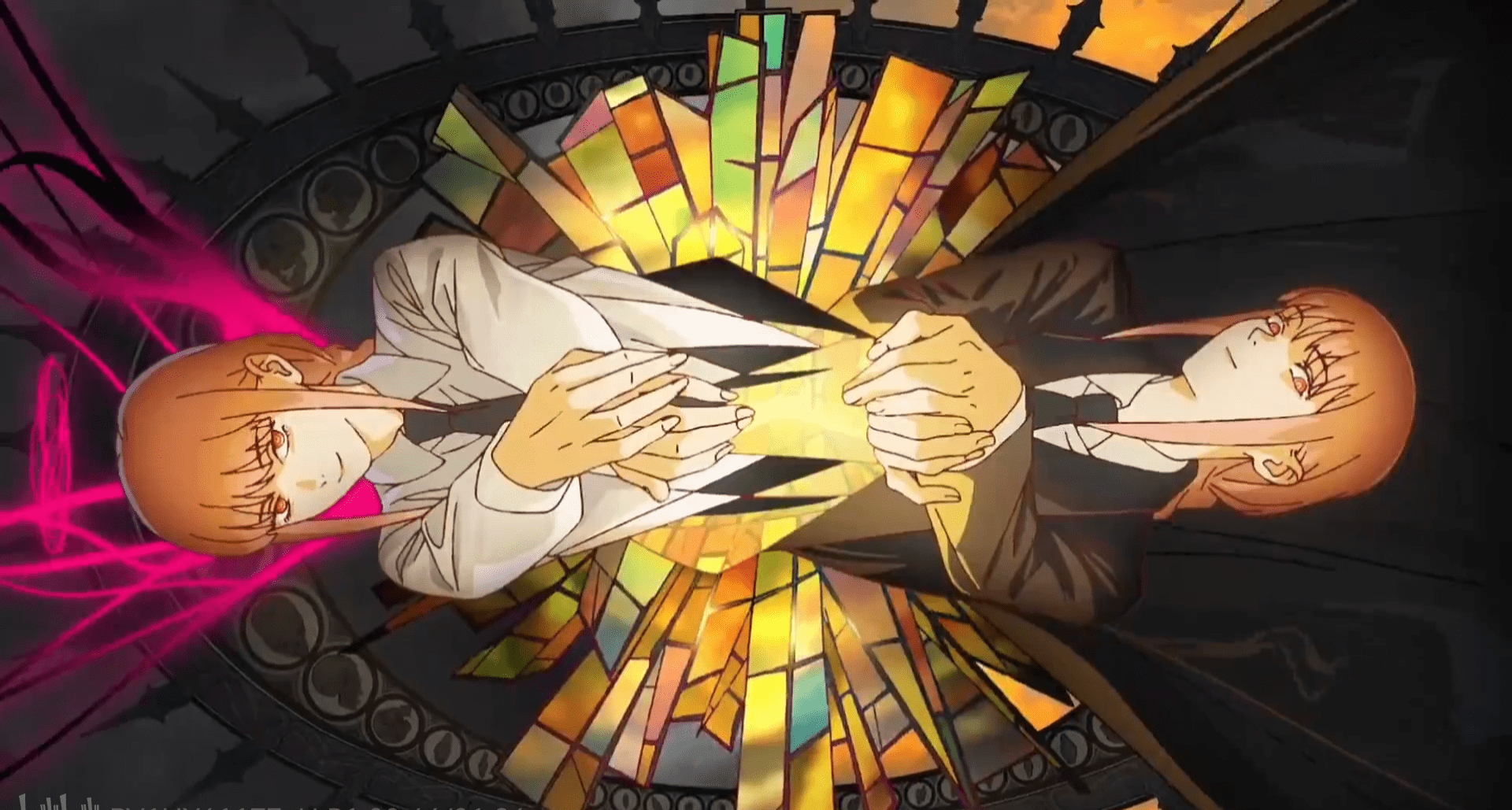 第5首ed画面很有趣,玛奇玛的压迫感很强,还有圣母造型_恶魔_姬野_感觉