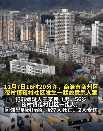 商洛一须眉因邻里纠纷致7死2伤：积压时间长了，诚恳人彻底被逼疯