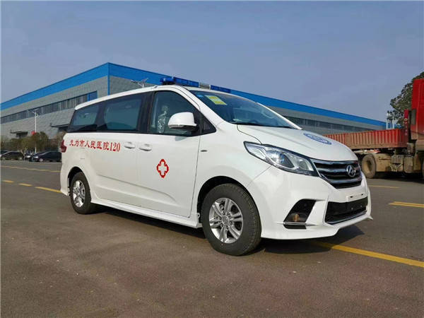 上汽大通v80长轴中顶转运型/监护型救护车 公立医院120急救车技术参数
