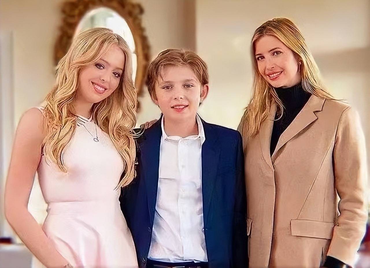 特朗普小儿子参加姐姐婚礼!