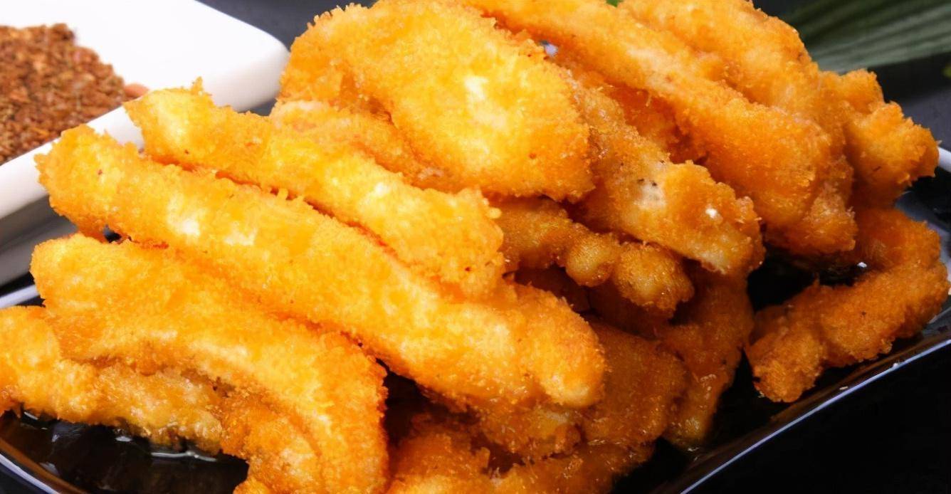 无骨香酥炸鸡柳,做法原来如此简单,3个关键步骤,学会可以开店_成品_三