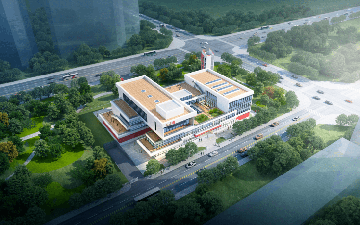 949㎡九天湖路北侧,杏林北路西侧,园博公馆东侧该消防站位于集美新城