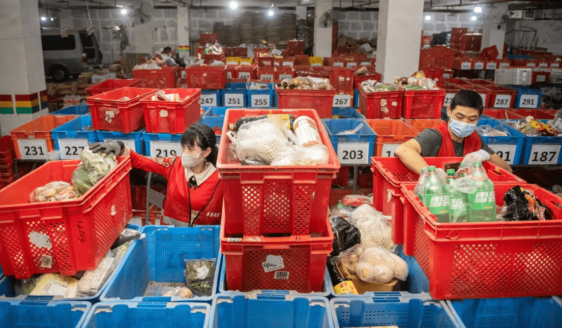 日均配送百萬件蔬果肉蛋 重慶多多買菜全力保供助力抗疫_保障_鍾祖芳