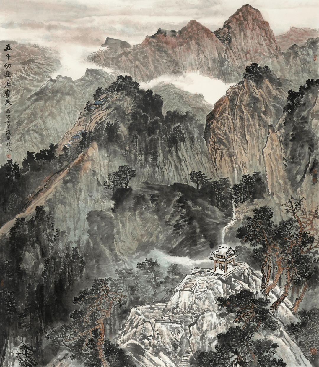 直播预告|一份坚守——张复兴,何家安山水画作品展 今日10:00现场直播